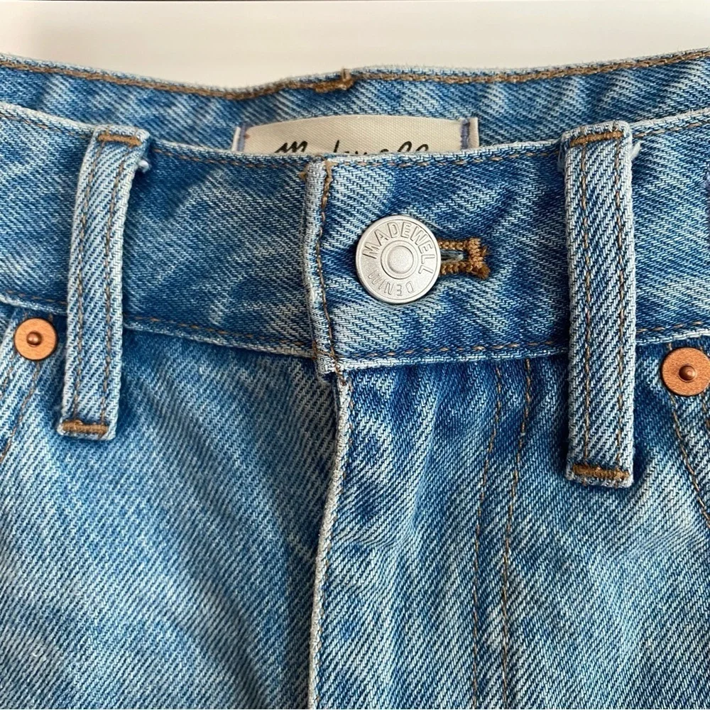Madewell Distressed Relaxed Denim Shorts 24